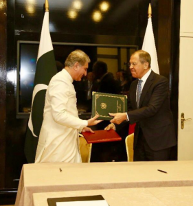 Pakistan and Russia sign Joint Statement on No First Placement of Weapons in Outer Space